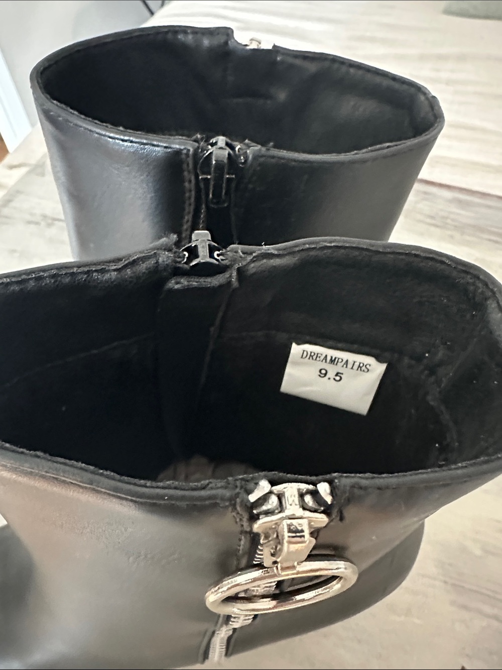 DREAM PAIRS Sianna Chunky High Heel Ankle Booties - Picture 12 of 13